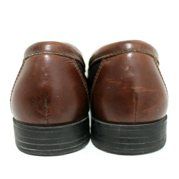 Sperry Top Sider Men's Size US 8 Brown Leather Slip on Boat Shoes - Picture 5 of 8